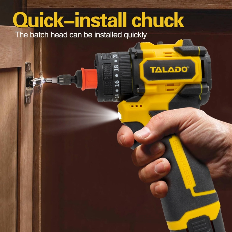 Taladro inal&aacute;mbrico multifuncional de 16,8 V