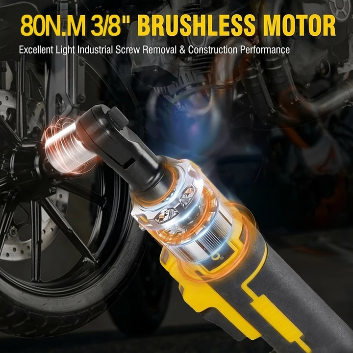 Llave de trinquete inal&aacute;mbrica de 21 V