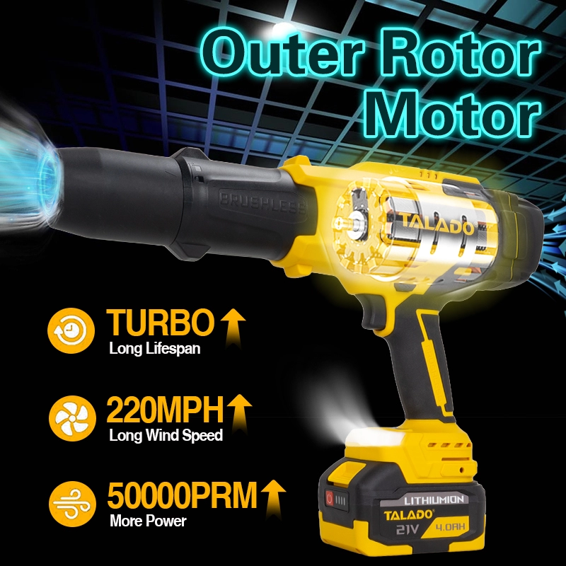 Soplador inal&aacute;mbrico de 21 V